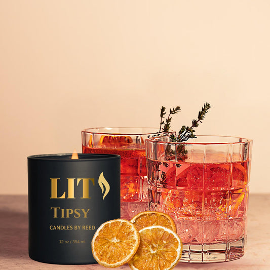 LIT "Tipsy" scented Candles by Reed
