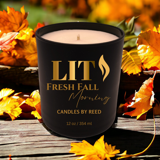 LIT "Fresh Fall Morning" scented Candles by Reed